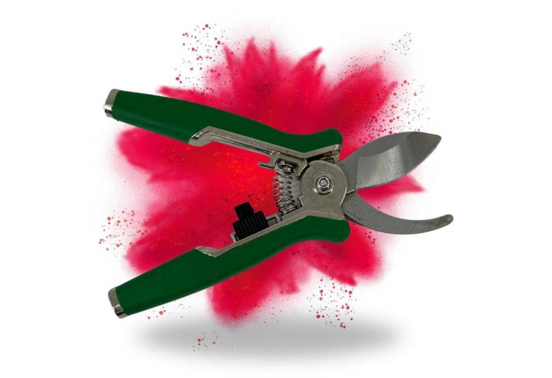 TronicXL Gartenschere Premium Gartenschere Schere gebogen gebogene Klinge Trimmen Trimmer, (1-tlg), Planzen Erntehelfer Knipser Leseschere Erntehelfer von TronicXL