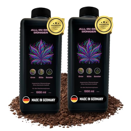 TronicXL Premium 2L Grow Dünger I All in One I Indoor & Outdoor für Wachstumsphase und Blütephase kompatibel mit Growbox Grower 2Liter Grow & Blüte Starter Set Try Pack TronicXL Premium 2L Grow Dünger I All in One I Indoor & Outdoor für Wachstumsphase und Blütephase kompatibel mit Growbox Grower 2Liter Grow & Blüte Starter Set Try Pack von TronicXL