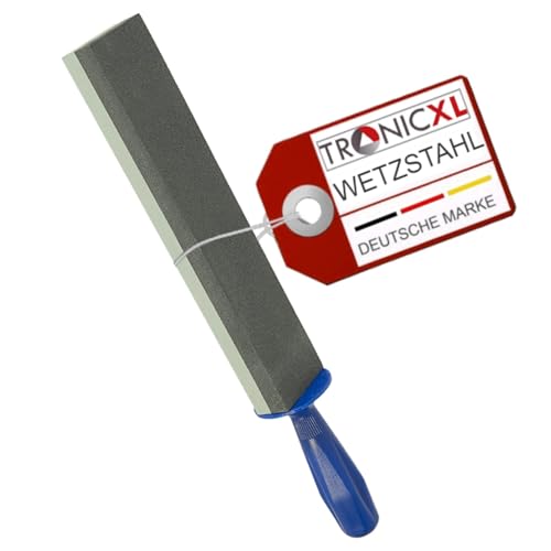 TronicXL Premium Abziehstein mit Griff Messerschleifer Messerschärfer Wetzstein von TronicXL