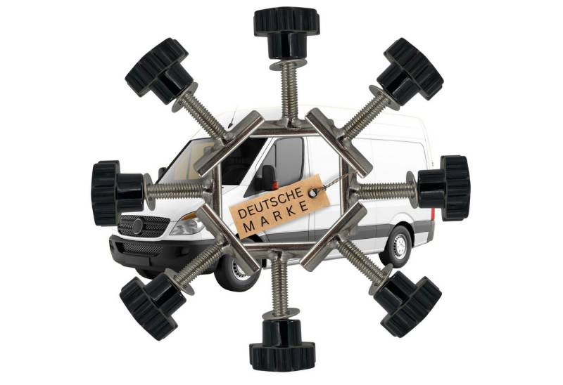 TronicXL Schrauben-Set 8X Schrauben für Mercedes Benz Vito W447 Viano W639 Set Zubehör von TronicXL