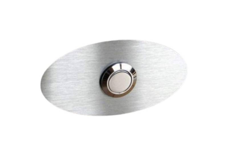 TronicXL Türklingelknopf V2A Edelstahl Klingelplatte Klingel Platte Türklingel Klingelschild von TronicXL