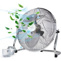 Bodenventilator Windmaschine mit drei Geschwindigkeitsstufen 70W, verstellbar ¿35cm von Tronitechnik