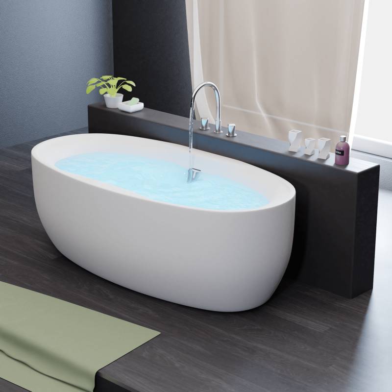 Freistehende Badewanne Dokos von Tronitechnik