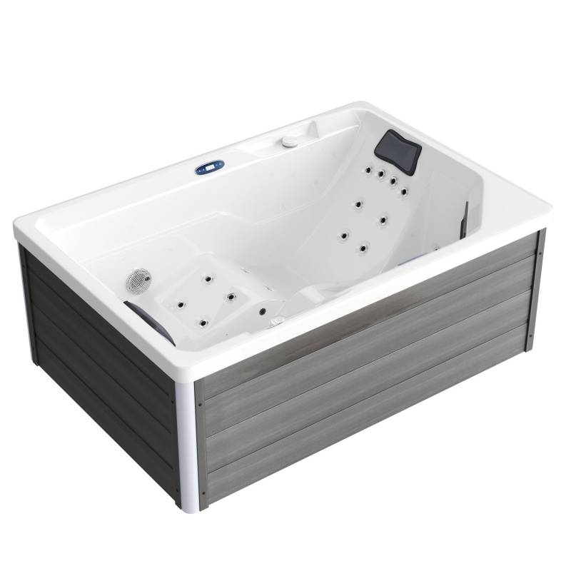 Outdoor Whirlpool GALERA weiß 190x130 von Tronitechnik
