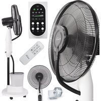 Standventilator mit Verneblungsfunktion,3Geschwindigkeitsstufen,Timer,Fernbedienung von Tronitechnik