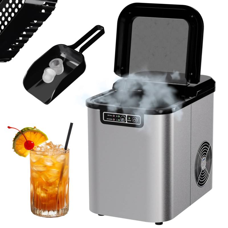 TroniTechnik Eiswürfelmaschine Ice Maker Eiswürfelbereiter TT-EM 02 von Tronitechnik