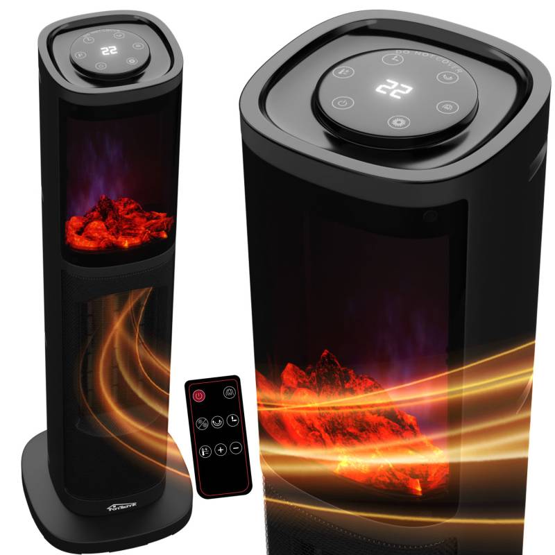 Turm-Keramikheizer 2kW TT-KH 063 schwarz Turm-Keramikheizer 2kW TT-KH 063 schwarz von Tronitechnik