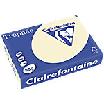 Trophée DIN A4 Farbiges Papier Creme 80 g/m² Matt 500 Blatt von Clairefontaine