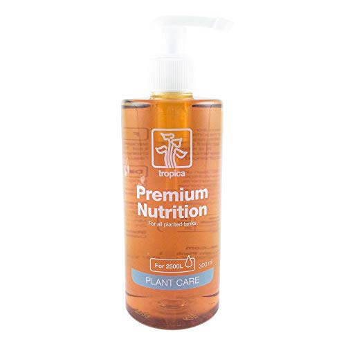 Tropica Premium Nutrition Dünger 300ml Flasche - Düngung für Aquarienpflanzen Eisen Mangan Mikronährstoffe von TROPICA