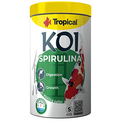 Koi Spirulina Pellet S 1L von Tropical