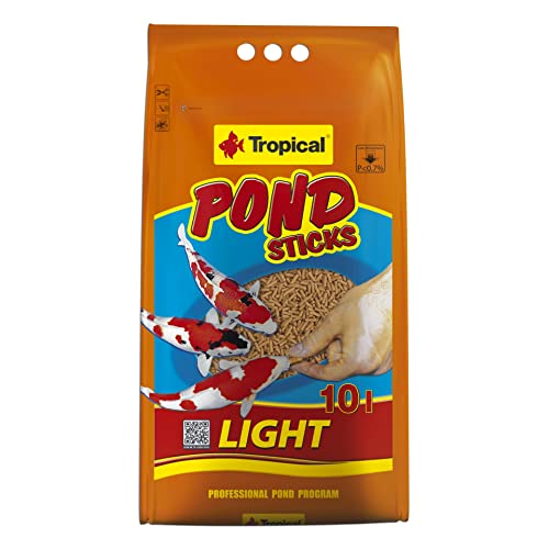Pond Sticks Light 10L / 900g - Futter in Form von schwimmenden Sticks für die tägliche Fütterung von Teichfischen von Tropical