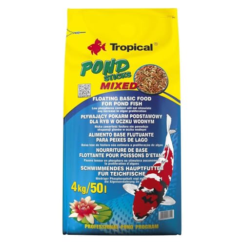 Tropical Pond Sticks Mixed - Pond Fish Food - 4kg von Tropical