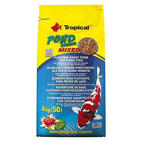 Tropical Pond Sticks Mixed - Pond Fish Food - 4kg von Tropical