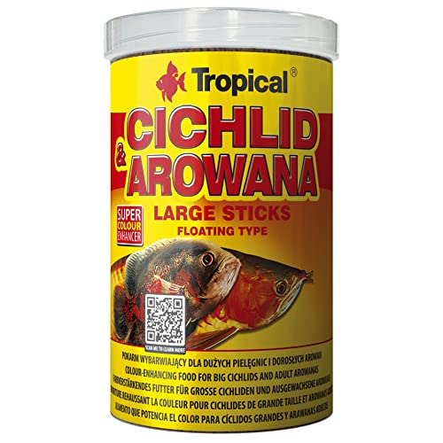 Tropical Cichlid&Arowana Large Sticks, 1er Pack (1 x 1000 ml) von Tropical