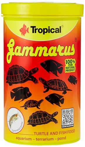 Tropical Gammarus getrocknete Bachflohkrebse 1l / 1000 ml Tropical Gammarus getrocknete Bachflohkrebse 1l / 1000 ml von Tropical