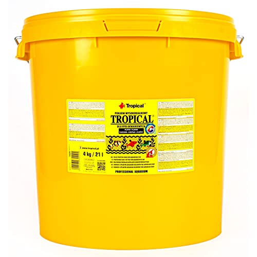 Tropical Hauptfutter (Flockenfutter) für alle Zierfische, 1er Pack (1 x 21 l) von Tropical