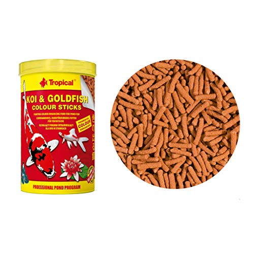 Tropical K-085 Koi und Goldfisch Colour Sticks, 1er Pack (1 x 1 l) von Tropical