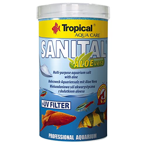 Tropical M161342 Tr Sanital+Aloevera Sól Do Akwarium 500Ml/600G 80325, 500 ml von Tropical