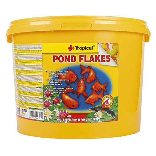 Tropical Pond Flakes, 1er Pack (1 x 5000 ml) von Tropical