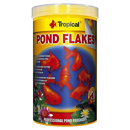 Pond Flakes 1000ml / 145g - Mehrkomponenten-Flocken für die tägliche Fütterung von Jungfischen großer Teichfischarten Pond Flakes 1000ml / 145g - Mehrkomponenten-Flocken für die tägliche Fütterung von Jungfischen großer Teichfischarten von Tropical