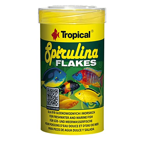 Tropical Spirulina Flakes, 1er Pack (1 x 100 ml) von Tropical