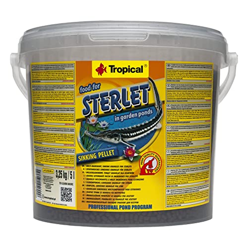 Tropical Sterlet (Störfutter), 1er Pack (1 x 5 l) von Tropical