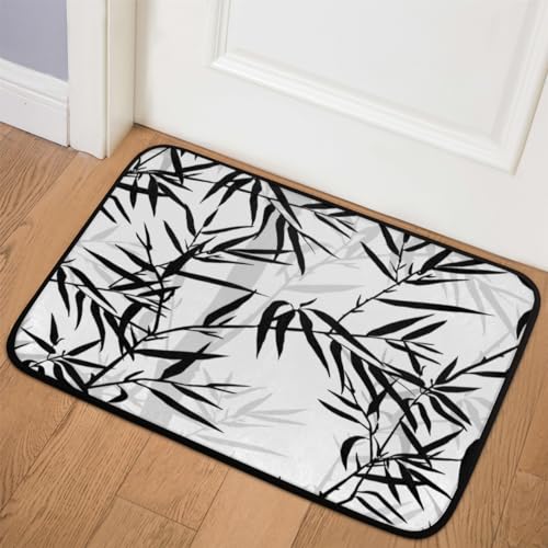 TropicalLife Fußmatte mit japanischen Blumen, 50,8 x 78,7 cm, japanische Teppiche für Zimmer, Küche, Zuhause, Bad, Innen- und Außenbereich, rutschfeste Bodenmatte von TropicalLife