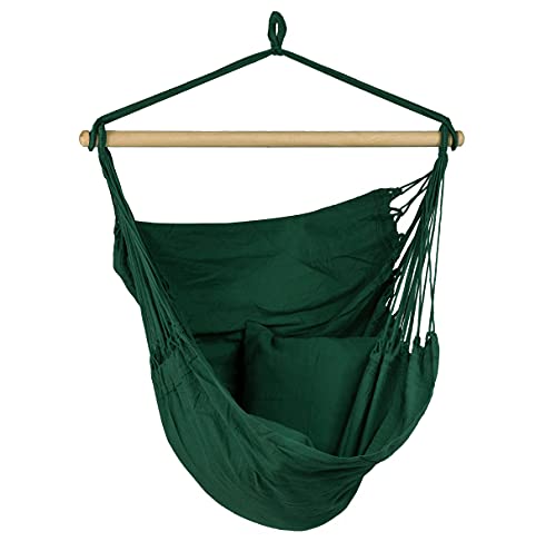 Tropilex Südamerikanischer Hängesessel Single | Handgefertigt | Fairtrade | 7 Stile & 8 Farben zur Auswahl | Flexibel & Belastbar | Perfekt für den Garten, Camping und auf Reisen geeignet von Tropilex