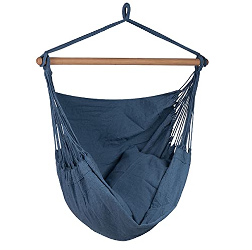 Tropilex Südamerikanischer Hängesessel Single | Handgefertigt | Fairtrade | 7 Stile & 8 Farben zur Auswahl | Flexibel & Belastbar | Perfekt für den Garten, Camping und auf Reisen geeignet von Tropilex