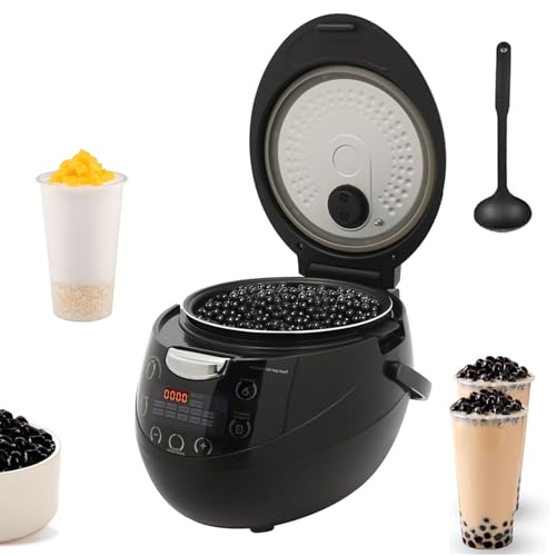 6L Automatischer kommerzieller Boba-Kocher, 900W kommerzieller Boba-Maker, Boba-Maschine, Tapioka-Perlen-Kocher, for Milchtee-Läden, Restaurants, Dessert-Läden, Lounge-Bars von Troqullium