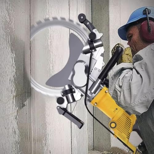 Ringbetonsäge, 8000-W-Betonschneidersäge, bürstenloser elektrischer Wandnuten-Schneidemaschinen-Fräser, mit wassergespeister Staubunterdrückung for Schlitzen von Ziegeln, Granit und Marmor(AC8500) Ringbetonsäge, 8000-W-Betonschneidersäge, bürstenloser elektrischer Wandnuten-Schneidemaschinen-Fräser, mit wassergespeister Staubunterdrückung for Schlitzen von Ziegeln, Granit und Marmor(AC8500) von Troqullium