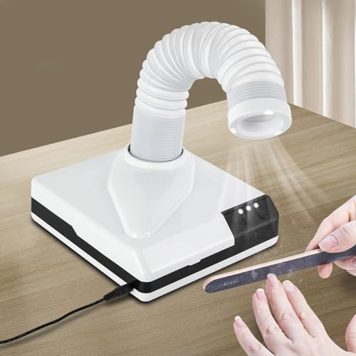 Troqullium 2-in-1-leistungsstarker Mini-Tischstaubsauger, Staubsammler, Mobile Absaugung, 60 W, Labor, Nagelkunst, Salon, Maniküre, Staubpolier-Reinigungswerkzeug Troqullium 2-in-1-leistungsstarker Mini-Tischstaubsauger, Staubsammler, Mobile Absaugung, 60 W, Labor, Nagelkunst, Salon, Maniküre, Staubpolier-Reinigungswerkzeug von Troqullium