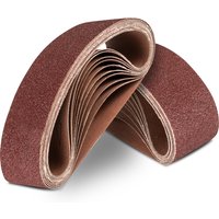Bandschleifpapier-Set 10-Teilig 533x76mm von Trotec