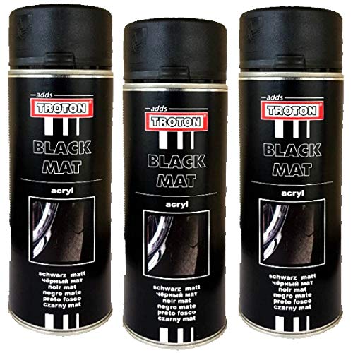 Troton 1K RAL9005 ACRYLLACK LACK SPRAY 400ml SCHWARZ MATT ACRYL AUTOFARBE FARBE AUTOLACK SPRÜHLACK SPRÜHDOSE (3) Troton 1K RAL9005 ACRYLLACK LACK SPRAY 400ml SCHWARZ MATT ACRYL AUTOFARBE FARBE AUTOLACK SPRÜHLACK SPRÜHDOSE (3) von Troton