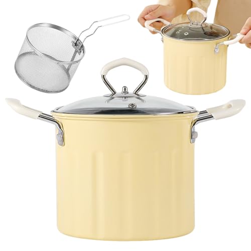 Brüchelkinder mit Korb und Deckel 3L Frittiertopf mit Filter-Anti-Sprüh-Chippfanne mit Anti-Scenen-Griff Einfaches Reinigen von Küchenutensilien zum Kochen von Chippfannen Brüchelkinder mit Korb und Deckel 3L Frittiertopf mit Filter-Anti-Sprüh-Chippfanne mit Anti-Scenen-Griff Einfaches Reinigen von Küchenutensilien zum Kochen von Chippfannen von Trrymbbe