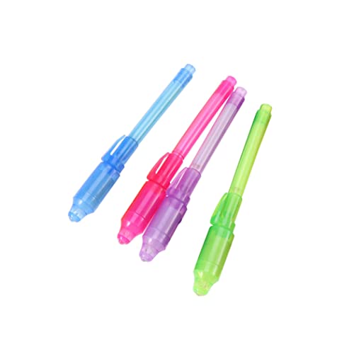 Trrymbbe Neuheit Invisible Tinte Secret Message Pen mit integriertem UV Light Magic Marker Secret Message Pen 4pcsuv Light Trrymbbe Neuheit Invisible Tinte Secret Message Pen mit integriertem UV Light Magic Marker Secret Message Pen 4pcsuv Light von Trrymbbe