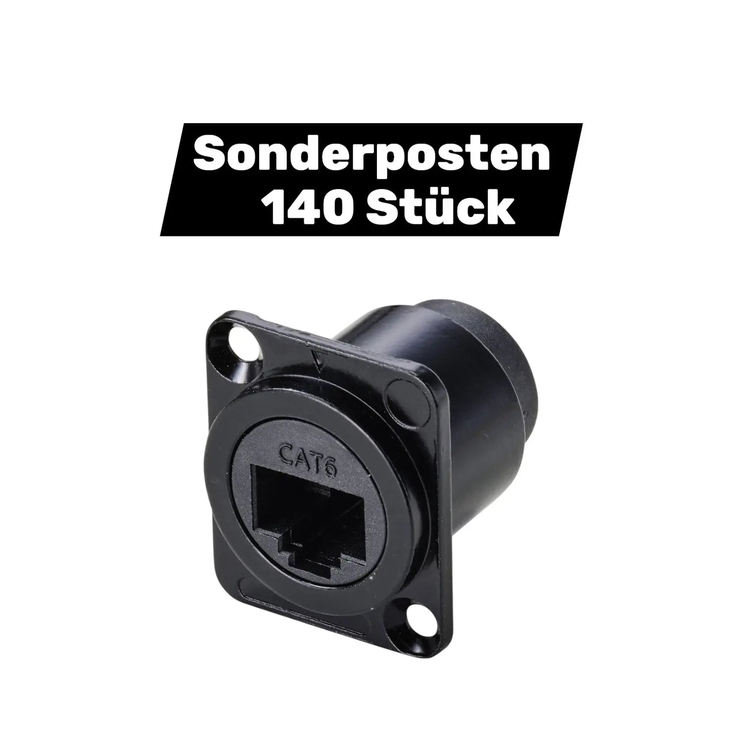 B-Ware Tru Components Einbaubuchse Buchse Rj45 Cat 6 Sensoren 8 P8 C Schwarz 1 St B-Ware Tru Components Einbaubuchse Buchse Rj45 Cat 6 Sensoren 8 P8 C Schwarz 1 St von Tru Components