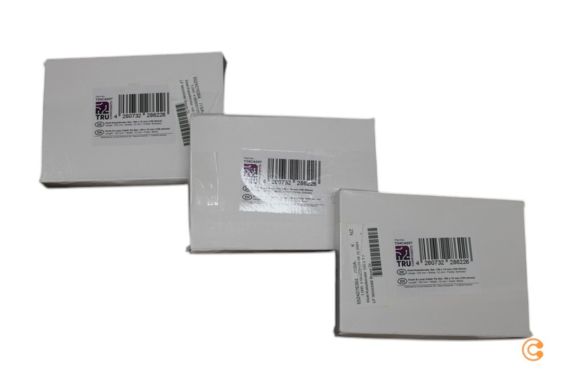 TRU COMPONENTS T24CA057 Klettkabelbinder zum Bündeln Haft 3 STÜCK TRU COMPONENTS T24CA057 Klettkabelbinder zum Bündeln Haft 3 STÜCK von Tru Components