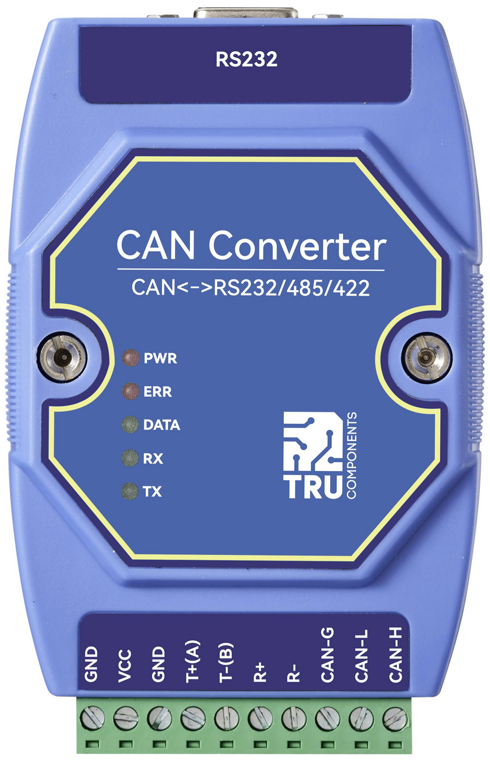 TRU COMPONENTS TC-ECAN-401 CAN-Bus Modbus-RTU Multifunktionsmodul von Tru Components