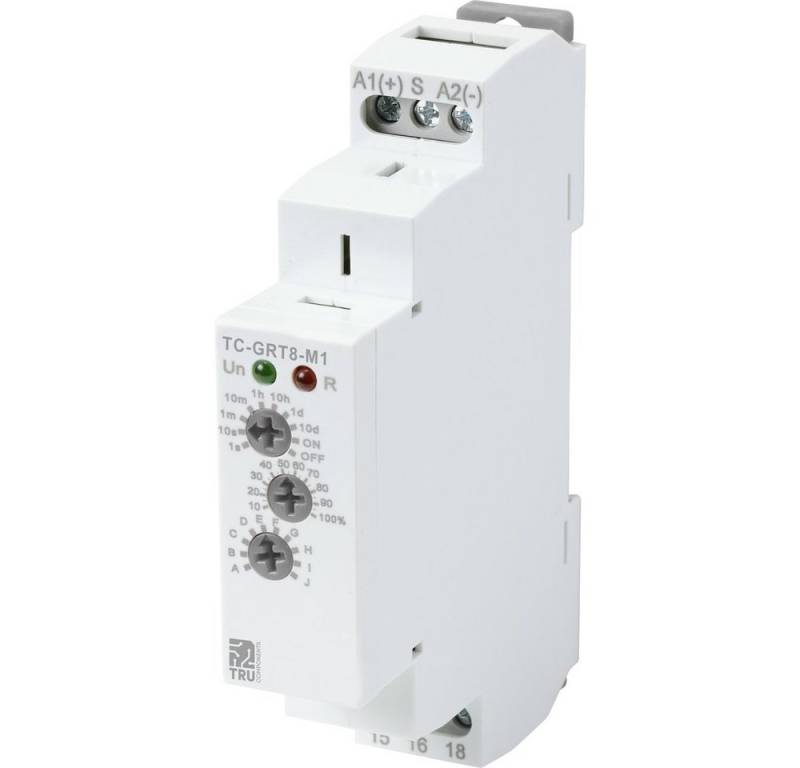 TRU COMPONENTS Zeitrelais TRU COMPONENTS TC-9963308 Zeitrelais Multifunktional 12 V/DC, 240 V/A, (TC-9963308) von TRU COMPONENTS