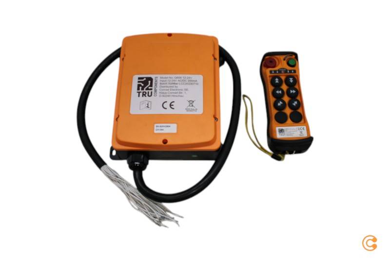Tru Components Industrielle Funkfernsteuerung Steuerung 6x2 Kanal Siehe Text/Foto C-Ware von Tru Components