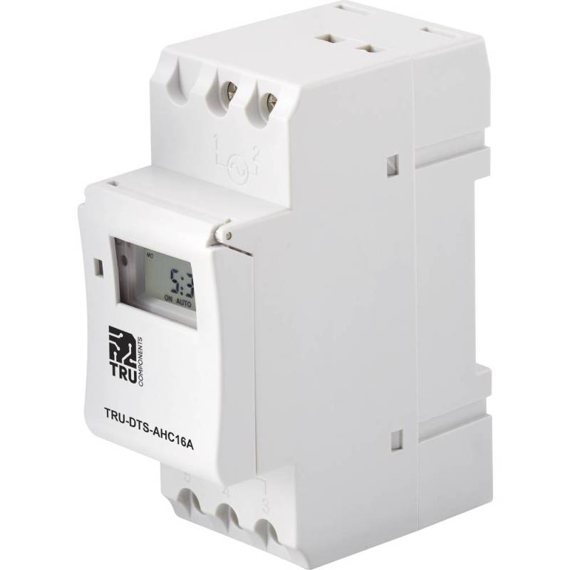 Tru Components Tru Dts Ahc16 A Betriebsspannung: 230 V/Ac Wechsler Zeitschaltuhr B-Ware von Tru Components