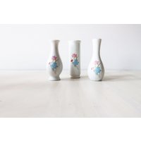 Vintage 80Er Jahre Trio Von Passenden Blumenvasen von TrudysStoreVintage