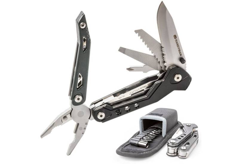 True Utility Multitool Multitool 18-in-1 Handyman Schraubendreher, Tool Etui 9x Wechsel Bit True Utility Multitool Multitool 18-in-1 Handyman Schraubendreher, Tool Etui 9x Wechsel Bit von True Utility
