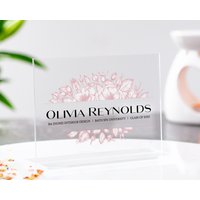 Abschlussgeschenk | Abschluss Plakette Graduierung Geschenk Für Tochter Sohn College-Abschluss von TrueWillowGifts