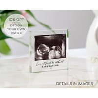 Baby Scan Foto | Rahmen Geschenk Ultraschall-Druck Für Großeltern Kindermädchen von TrueWillowGifts