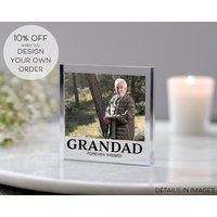 Grandad Memorial | Mitleid Geschenk Verlust Von Des Vaters Trauerfall Erinnerungsgeschenk in Liebevoller Erinnerung von TrueWillowGifts