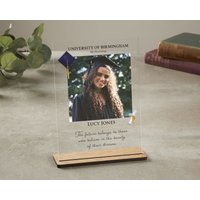 Personalisiertes Abschlussgeschenk | Abschlussplakette Schulabschluss Geschenk Für Sie Tochter Enkelin von TrueWillowGifts