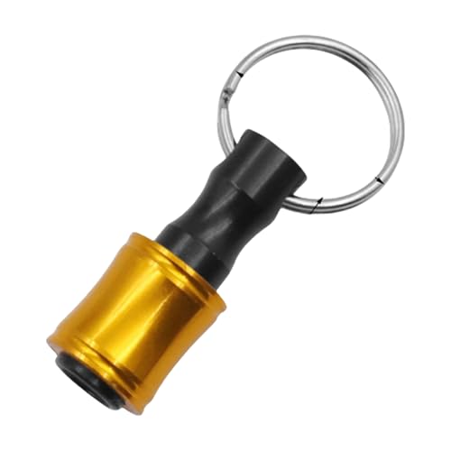 1/4 "Socket Hexagonal Shank Schraubendreher Bithalter Schnelle Änderungen Drill Bit Keychain Verlängerungsstange Adapter Home Reparatur Keychain Schraubendreher Bithalter von Trufolxiaz