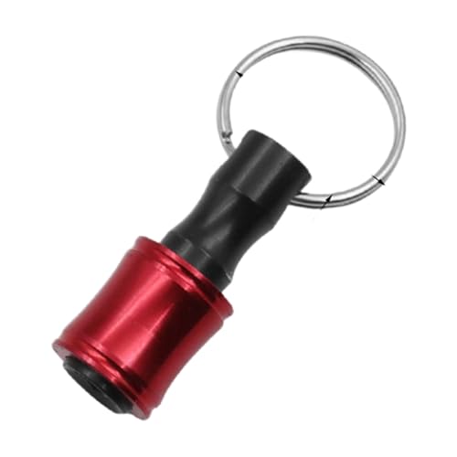 1/4 "Socket Hexagonal Shank Schraubendreher Bithalter Schnelle Änderungen Drill Bit Keychain Verlängerungsstange Adapter Home Reparatur Keychain Schraubendreher Bithalter von Trufolxiaz